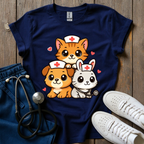 Cute Animal Nurses T-Shirt