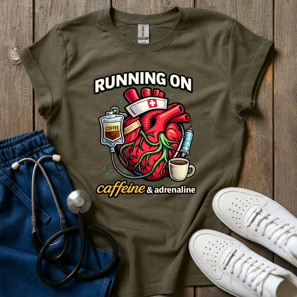 Caffeine And Adrenaline T-Shirt