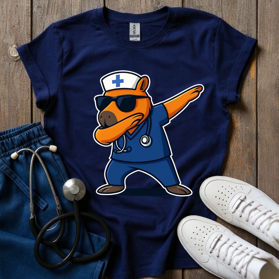 Capybara Nurse T-Shirt