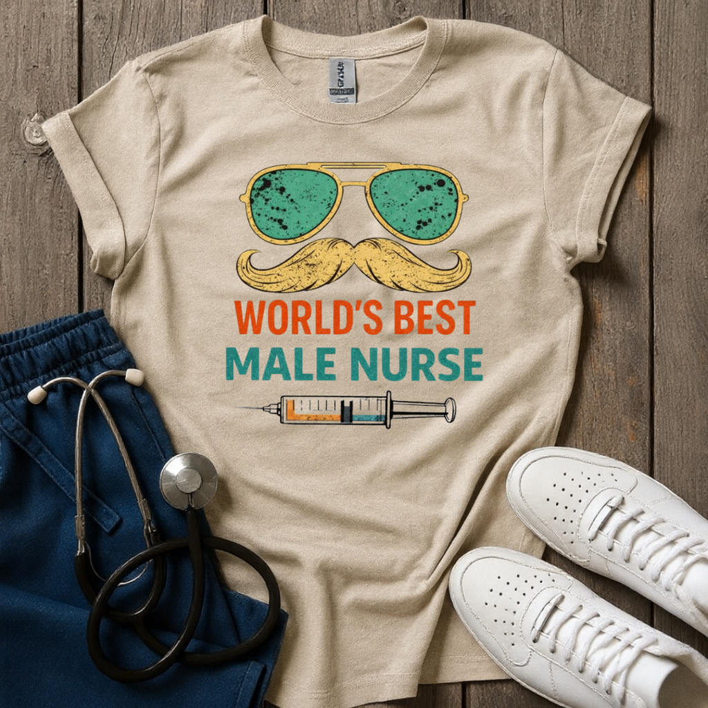 Best Male Nurse T-Shirt