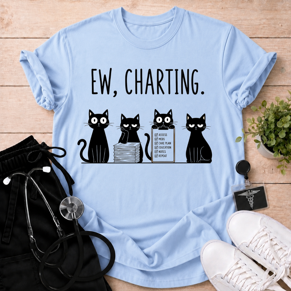 Ew, Charting T-Shirt