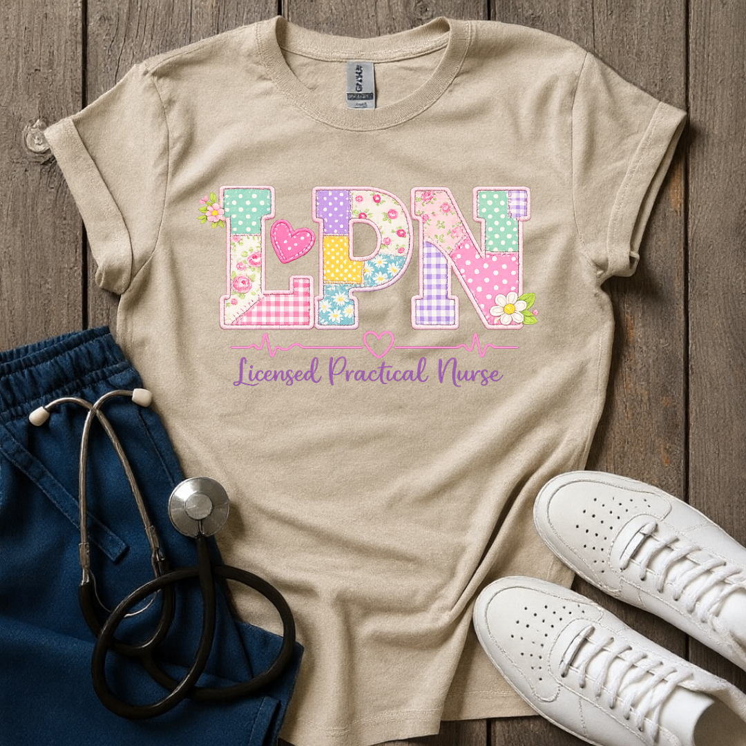 Stitched With Care LPN T-Shirt