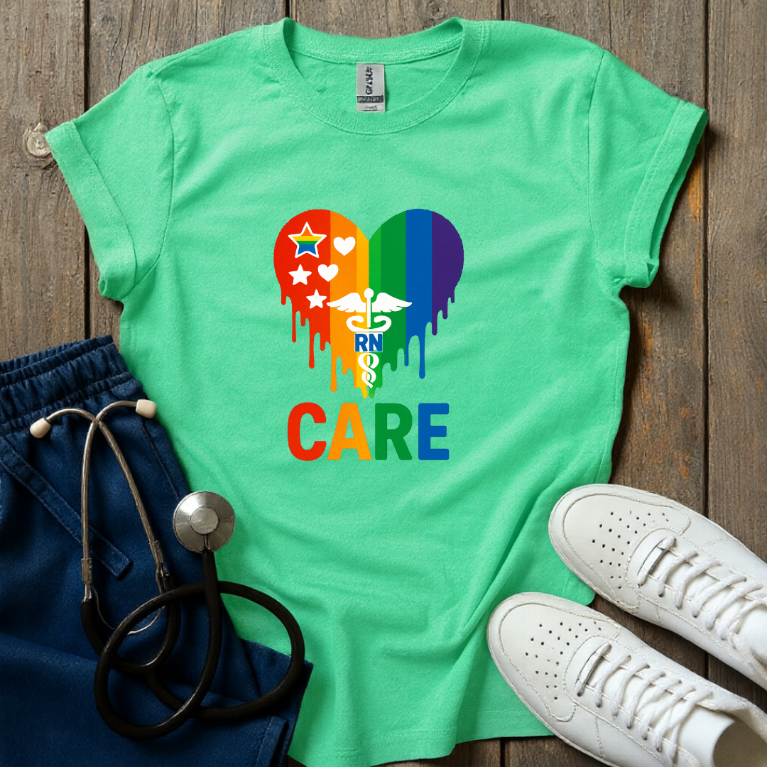 Pride Heart RN T-Shirt