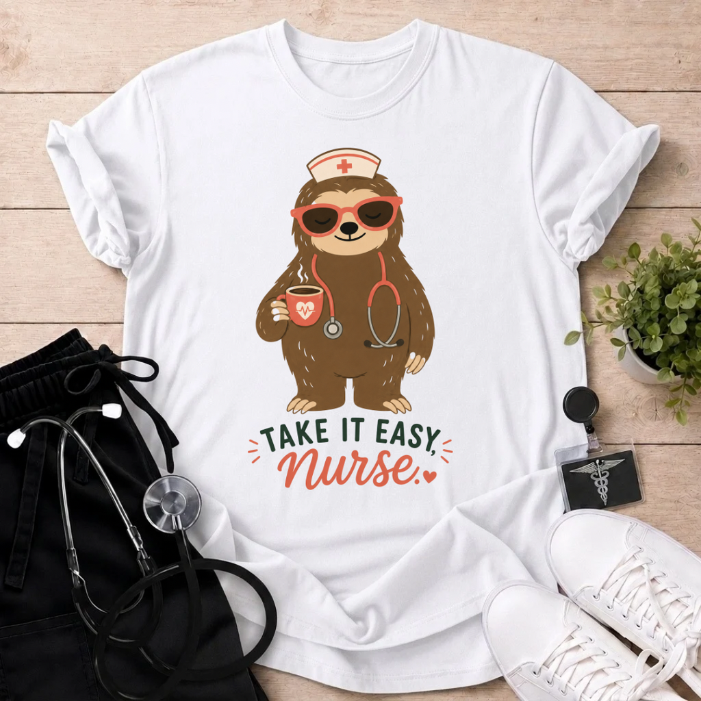 Take It Easy Nurse T-Shirt