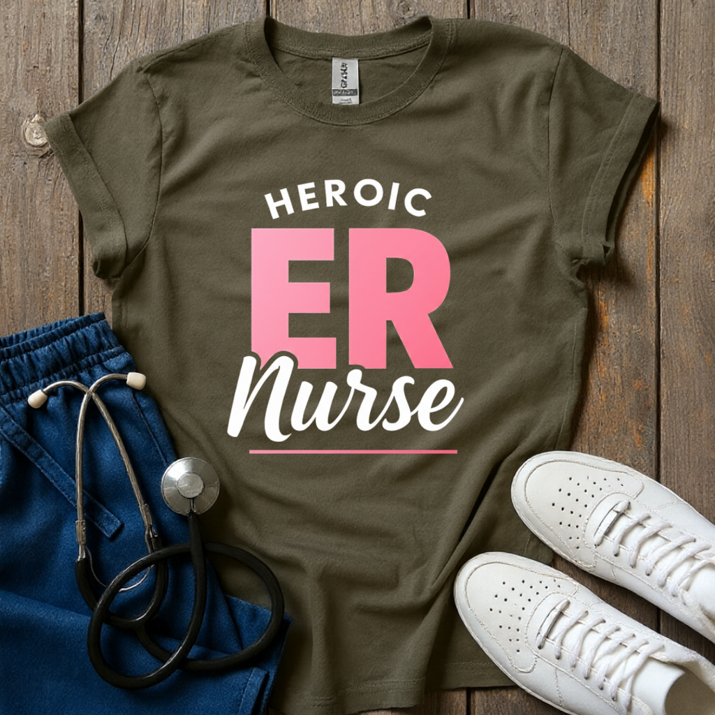 Heroic ER Nurse T-Shirt