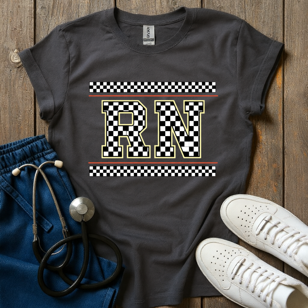 Retro Checker RN T-Shirt
