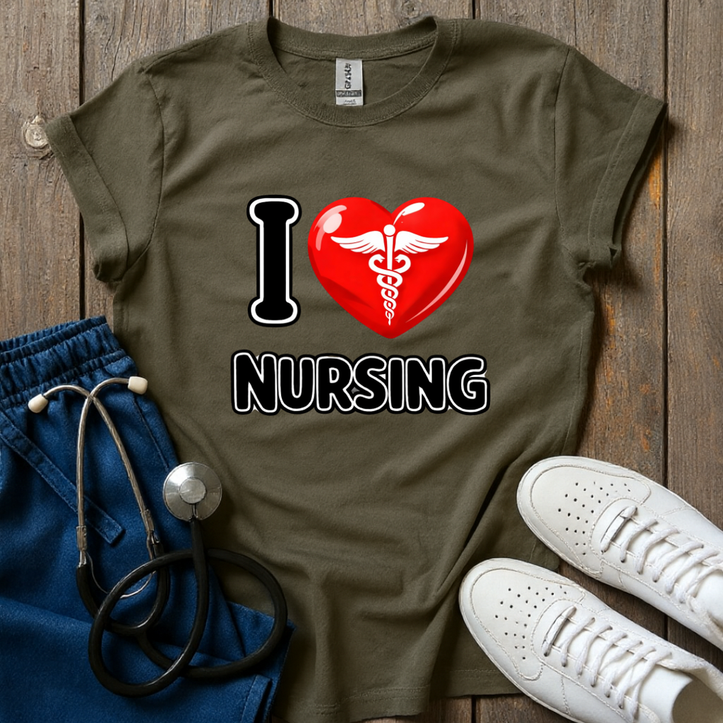 Love Nursing T-Shirt