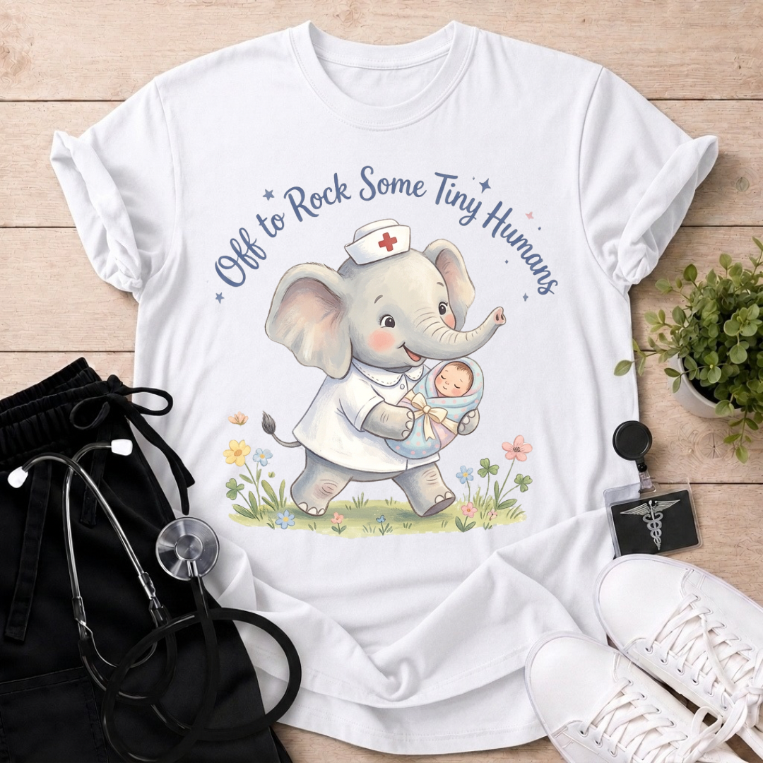 Off To Rock Tiny Humans T-Shirt
