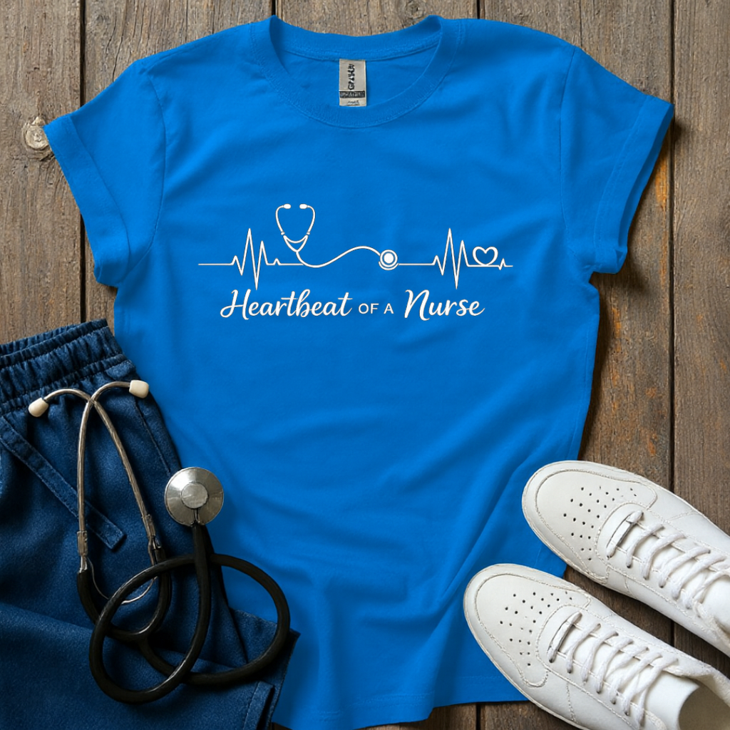 Heartbeat Of A Nurse T-Shirt