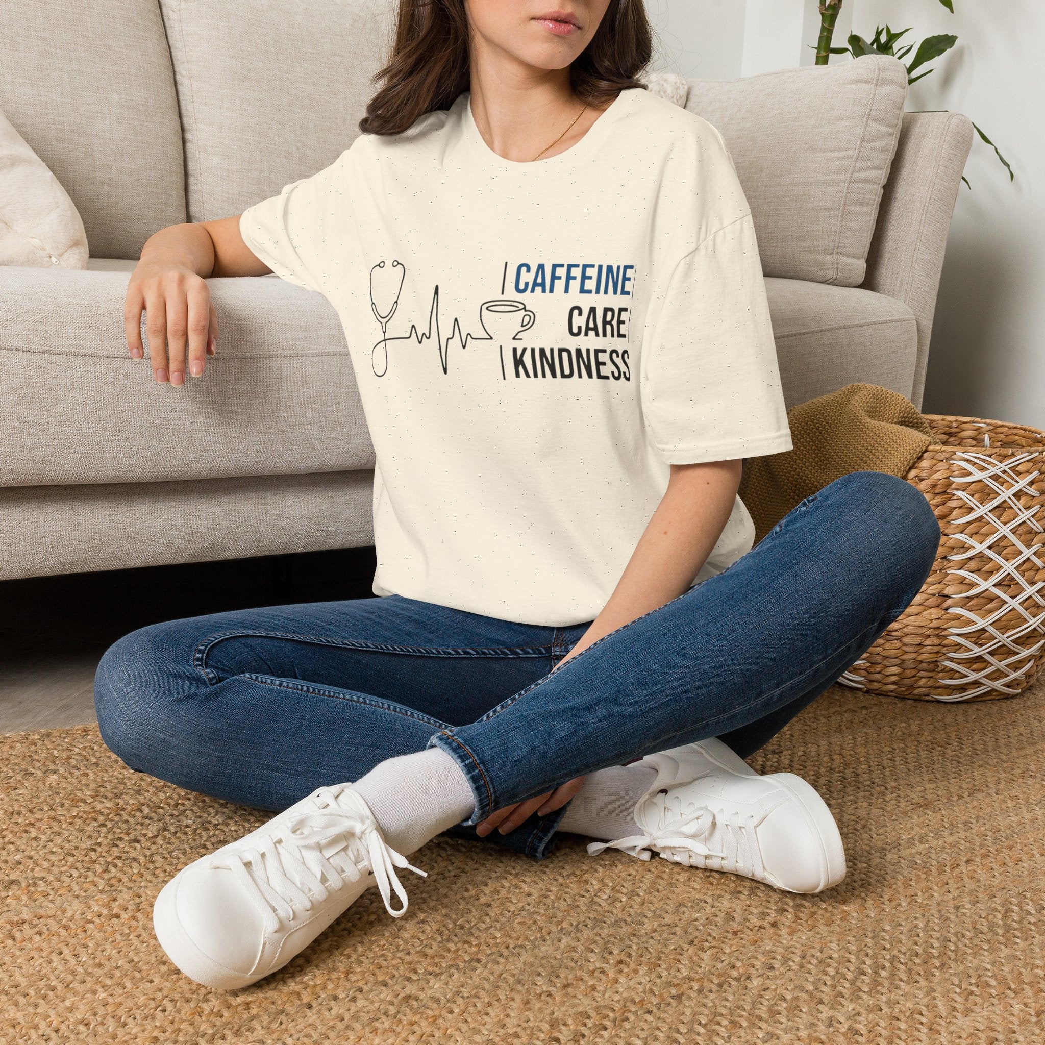 Caffeine Care Kindness T-Shirt