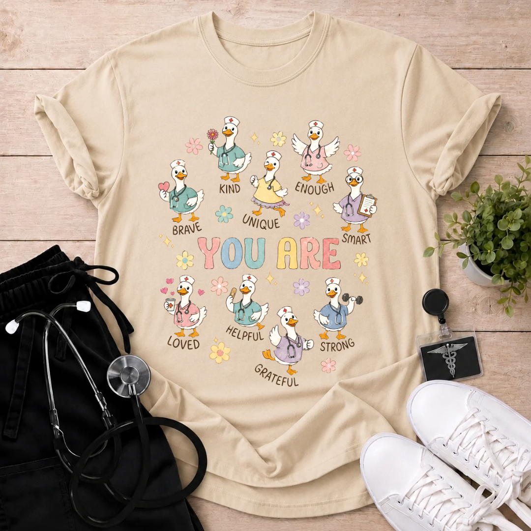 9 Cute Geese T-Shirt