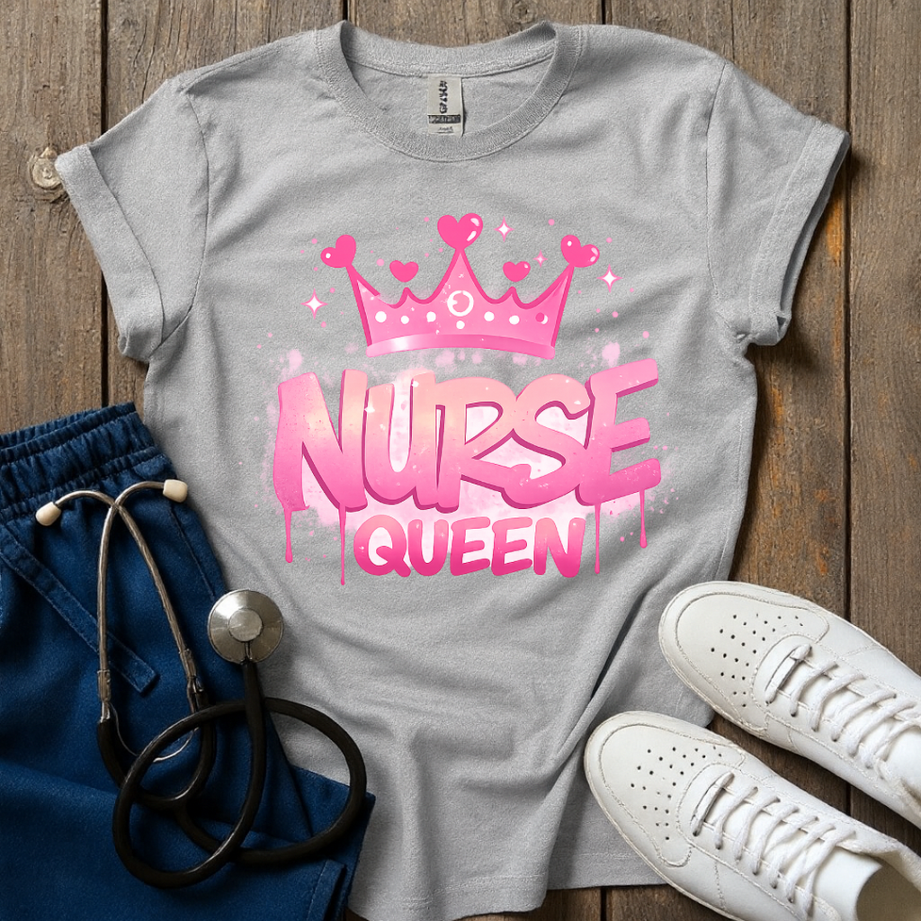 Crown Nurse Queen T-Shirt