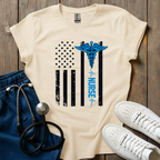 Blue Line Nurse T-Shirt