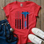 Blue Line Nurse T-Shirt