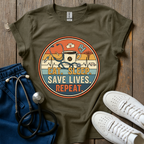 Save Lives Repeat T-Shirt
