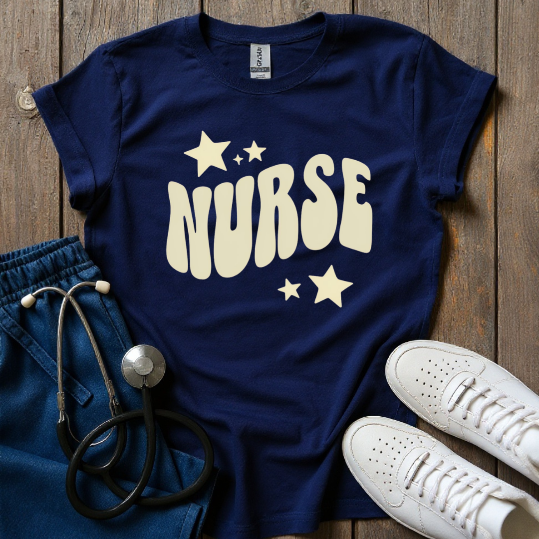 Groovy Nurse Aesthetic T-Shirt