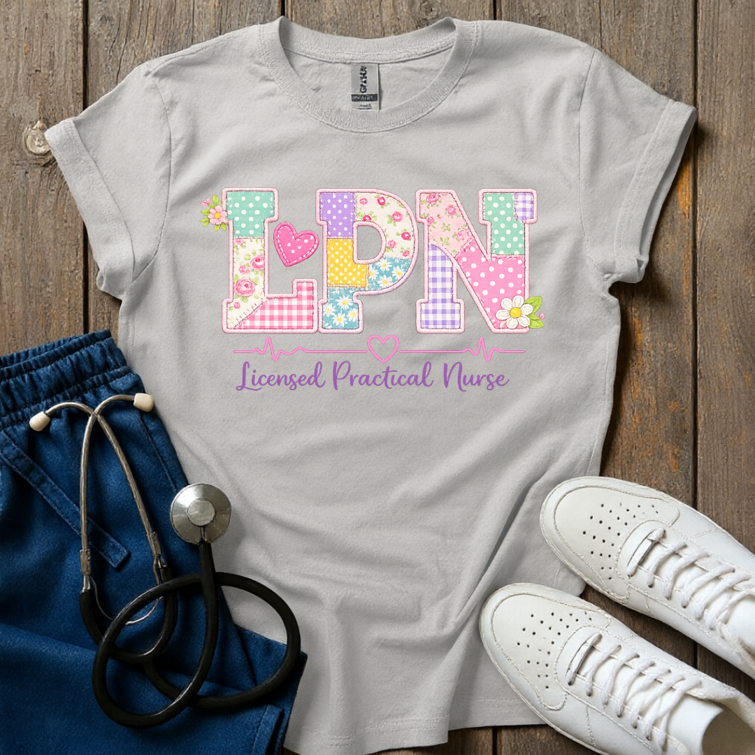 Stitched With Care LPN T-Shirt