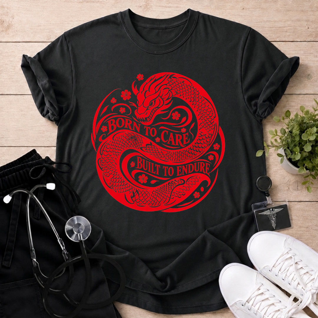 Red Dragon Graphic T‑Shirt