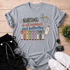 Rainbows and Butterflies T-Shirt