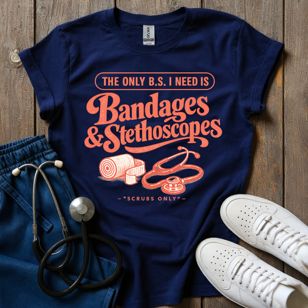 Bandages and Stethoscopes T-Shirt