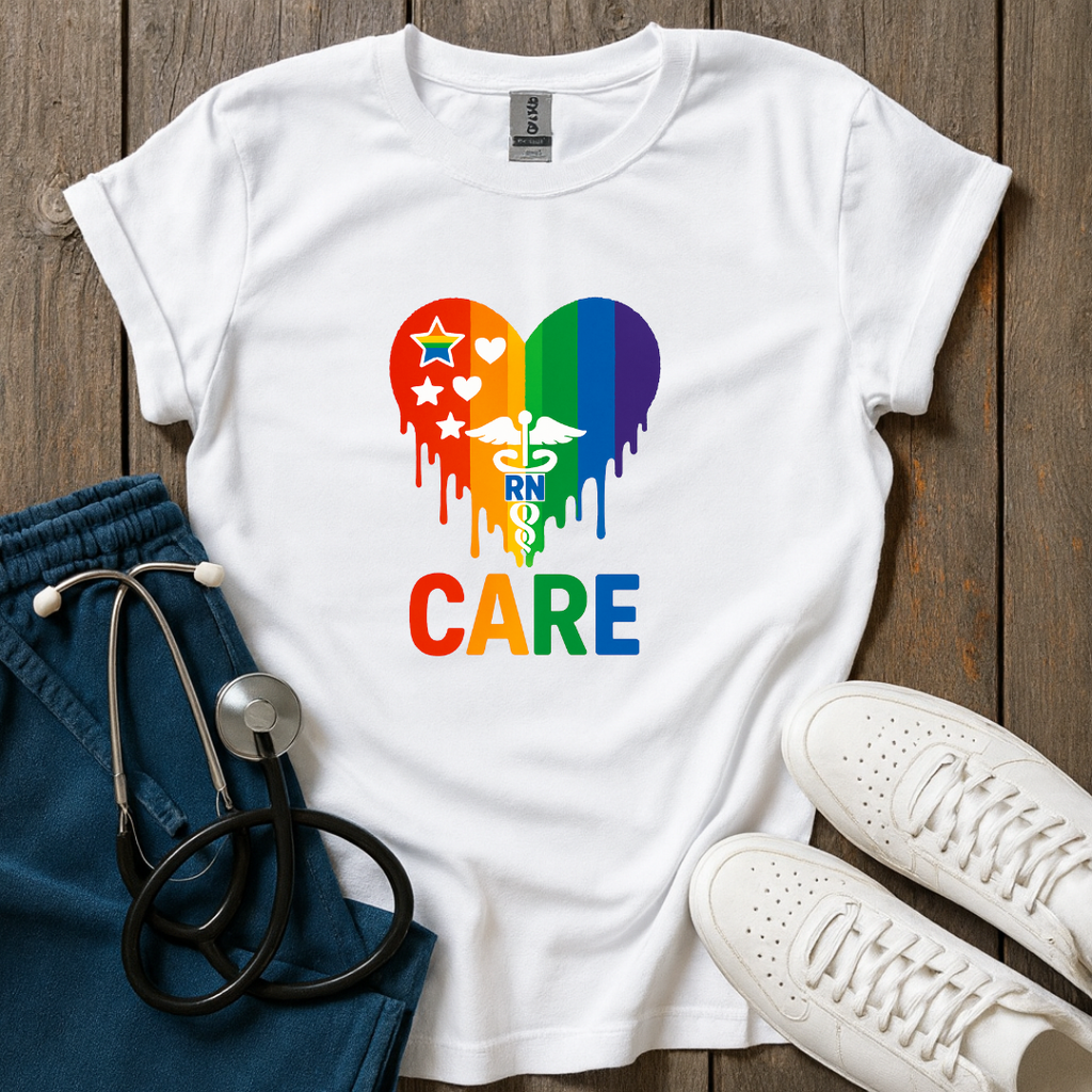 Pride Heart RN T-Shirt