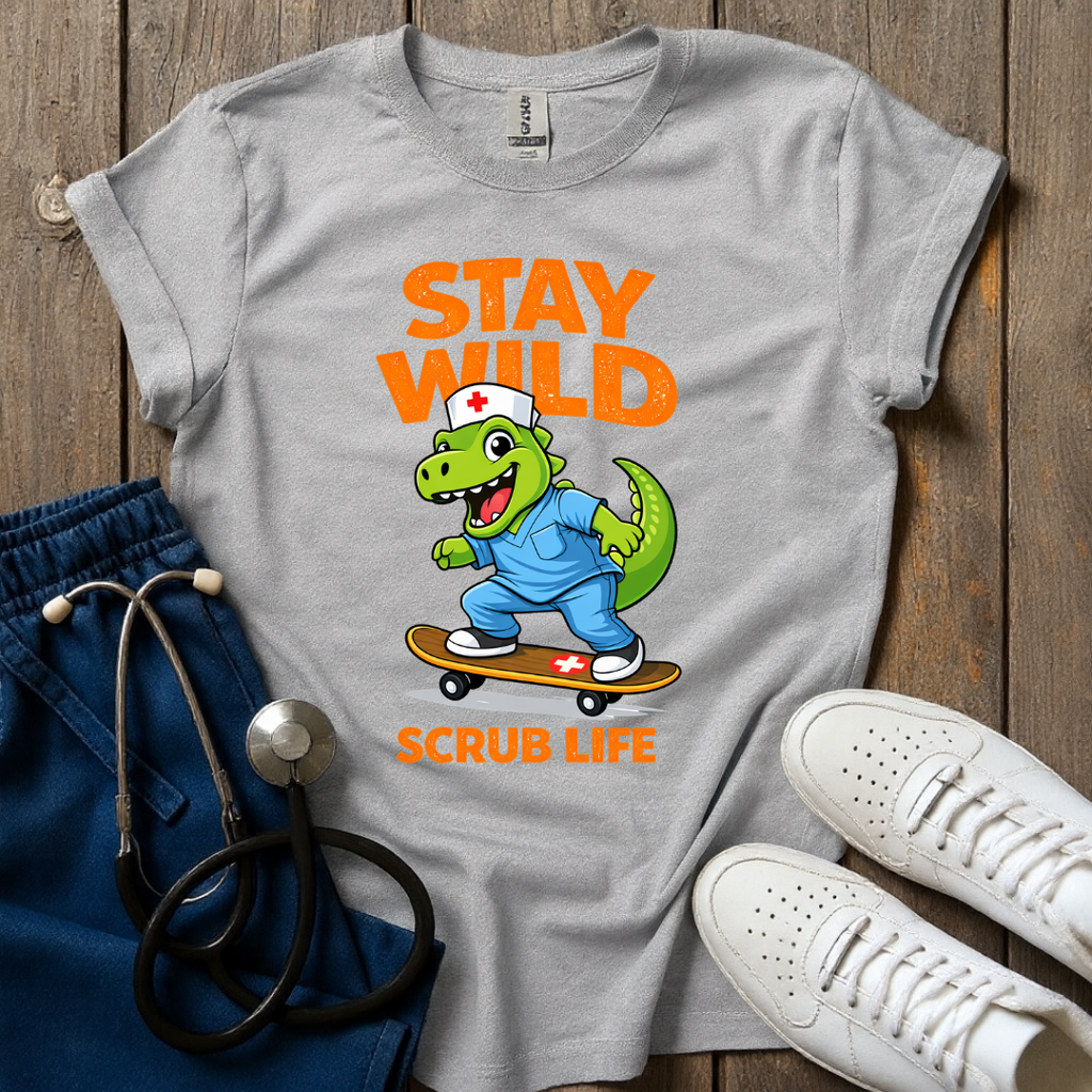Dino Nurse Wild T-Shirt