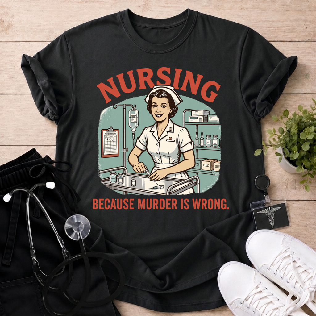 Because Murder Is Wrong T-Shirt