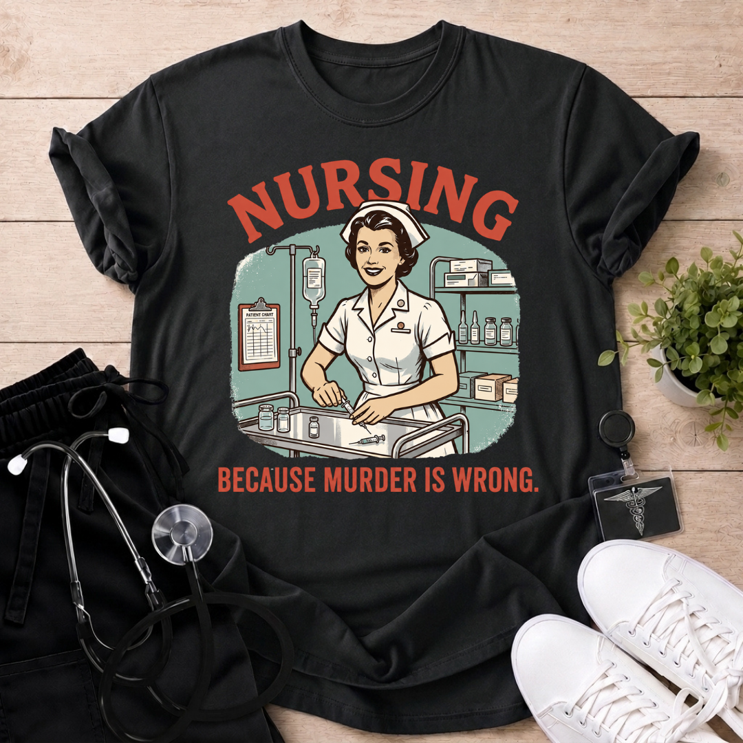 Because Murder Is Wrong T-Shirt