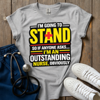 Outstanding Nurse T-Shirt