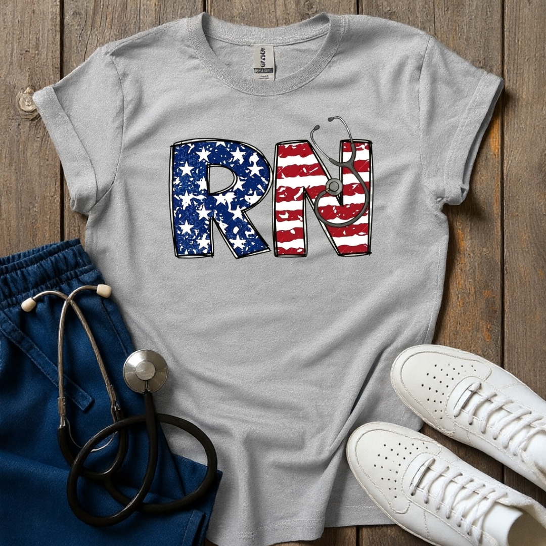 RN Stars And Stripes T-Shirt