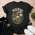 Wildflower Nurse T‑Shirt