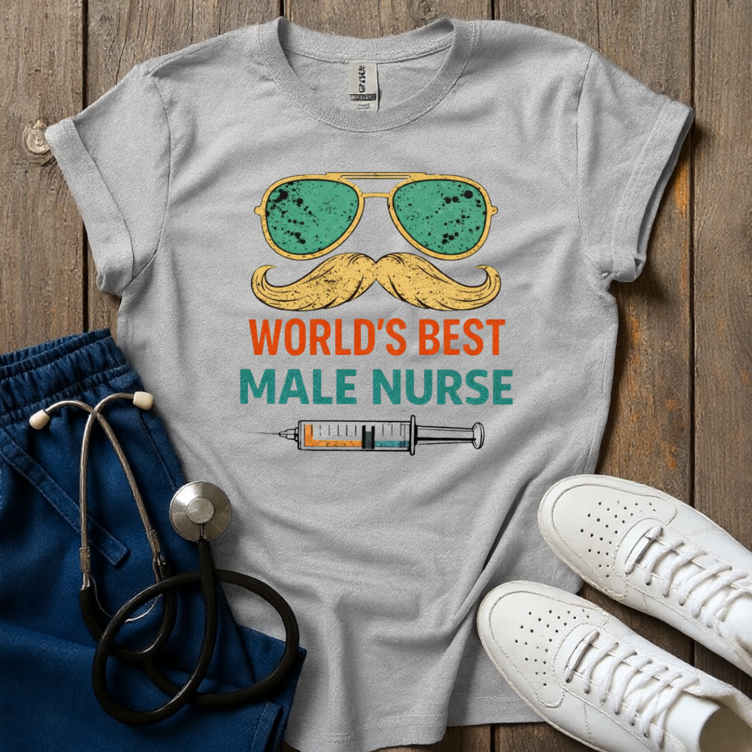 Best Male Nurse T-Shirt