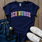 Pastel ICU Nurse T-Shirt