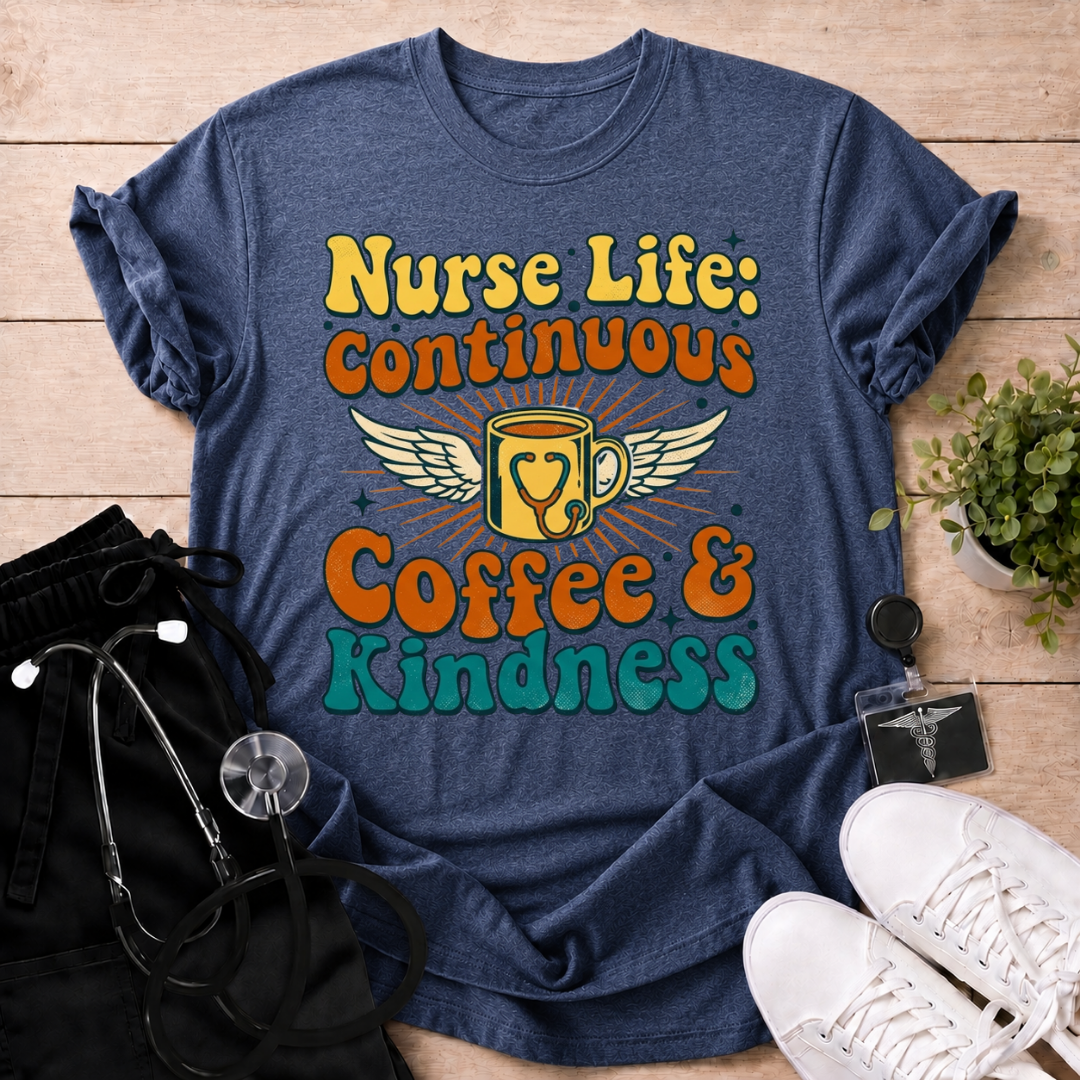 Continuous Coffee and Kindness T-Shirt