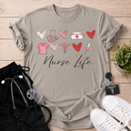 Nurse Life Icons T-Shirt