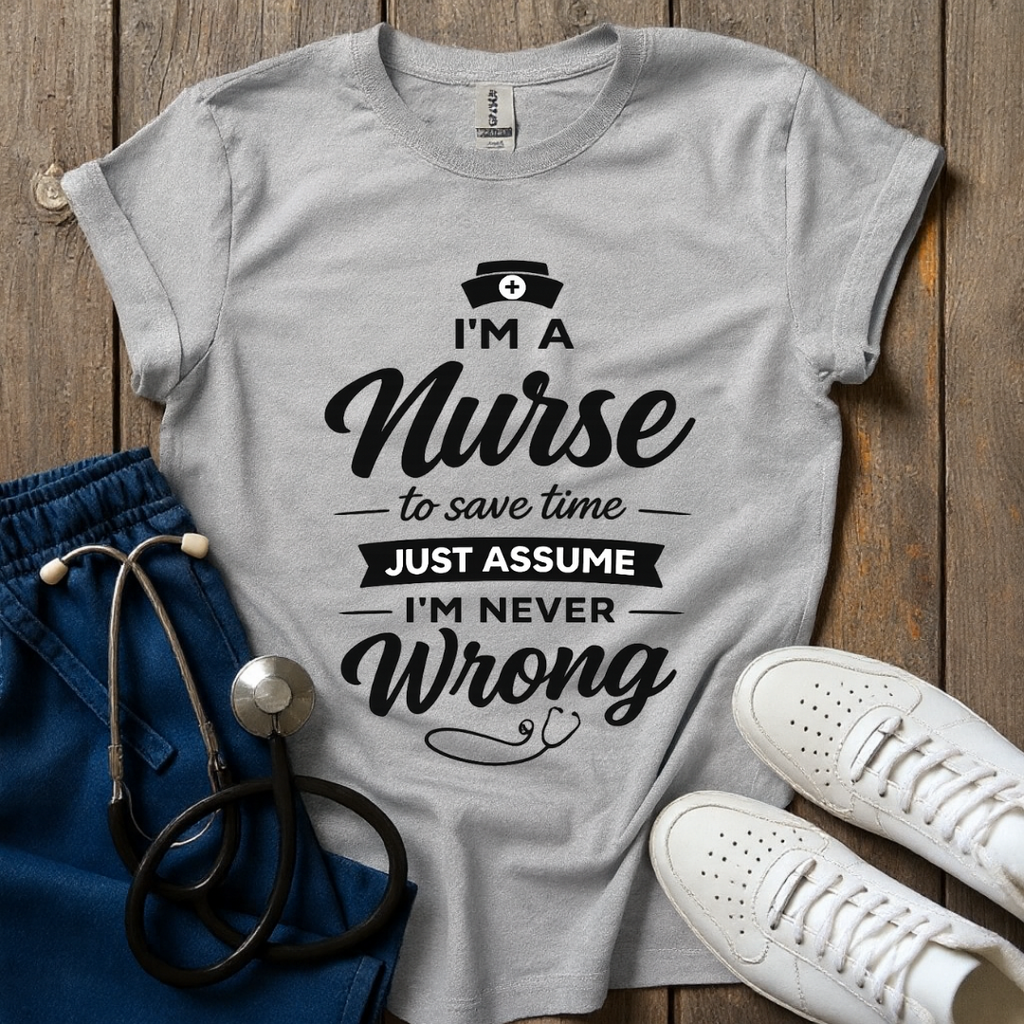I'm Never Wrong T-Shirt