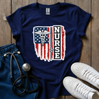 Nurse Freedom Flag T-Shirt