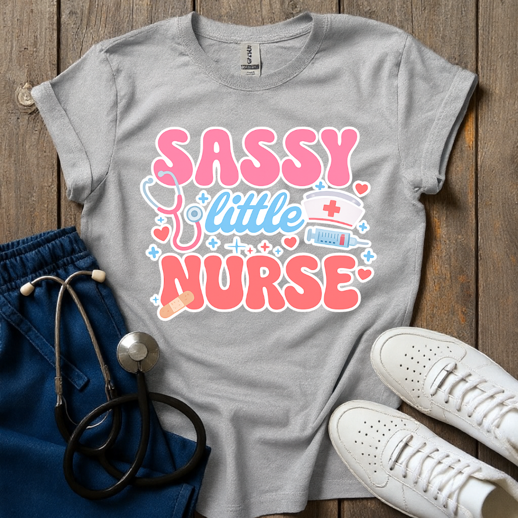 Sassy Little Nurse T-Shirt