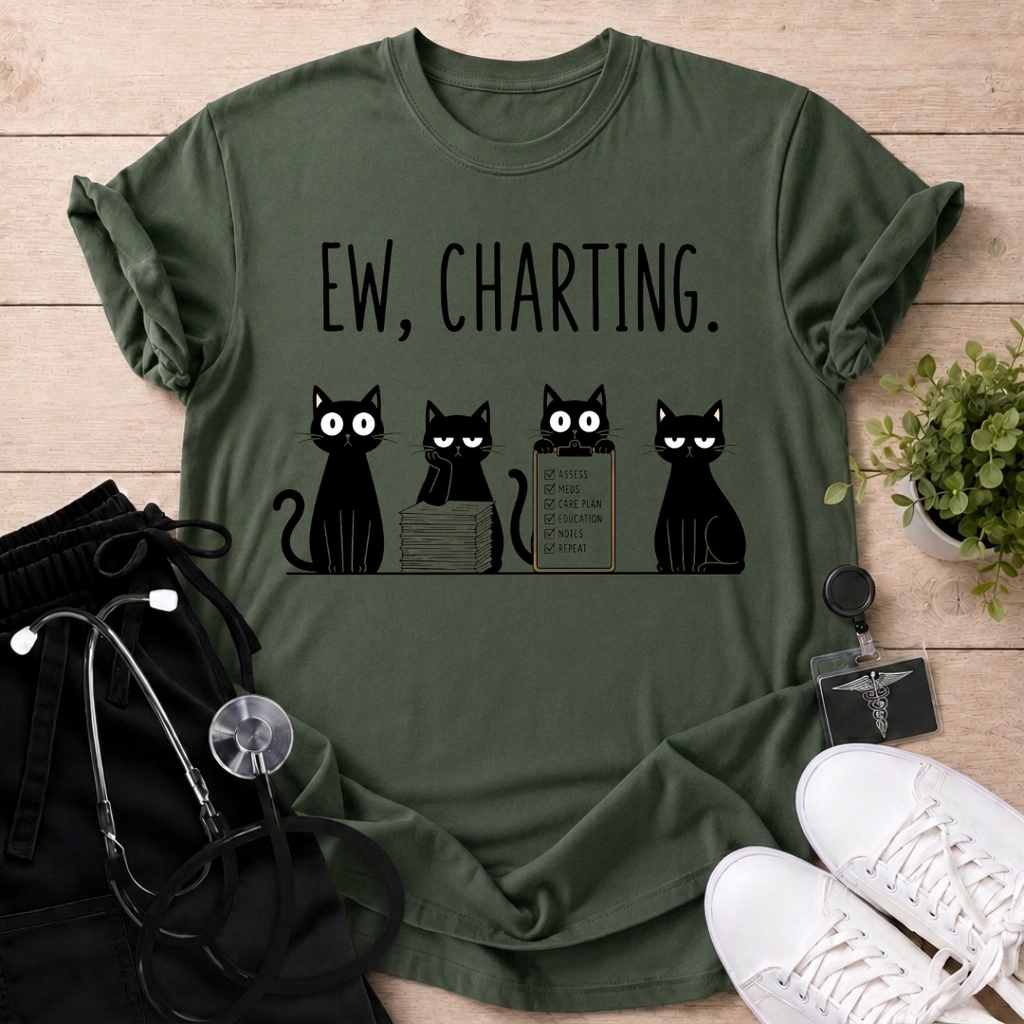 Ew, Charting T-Shirt