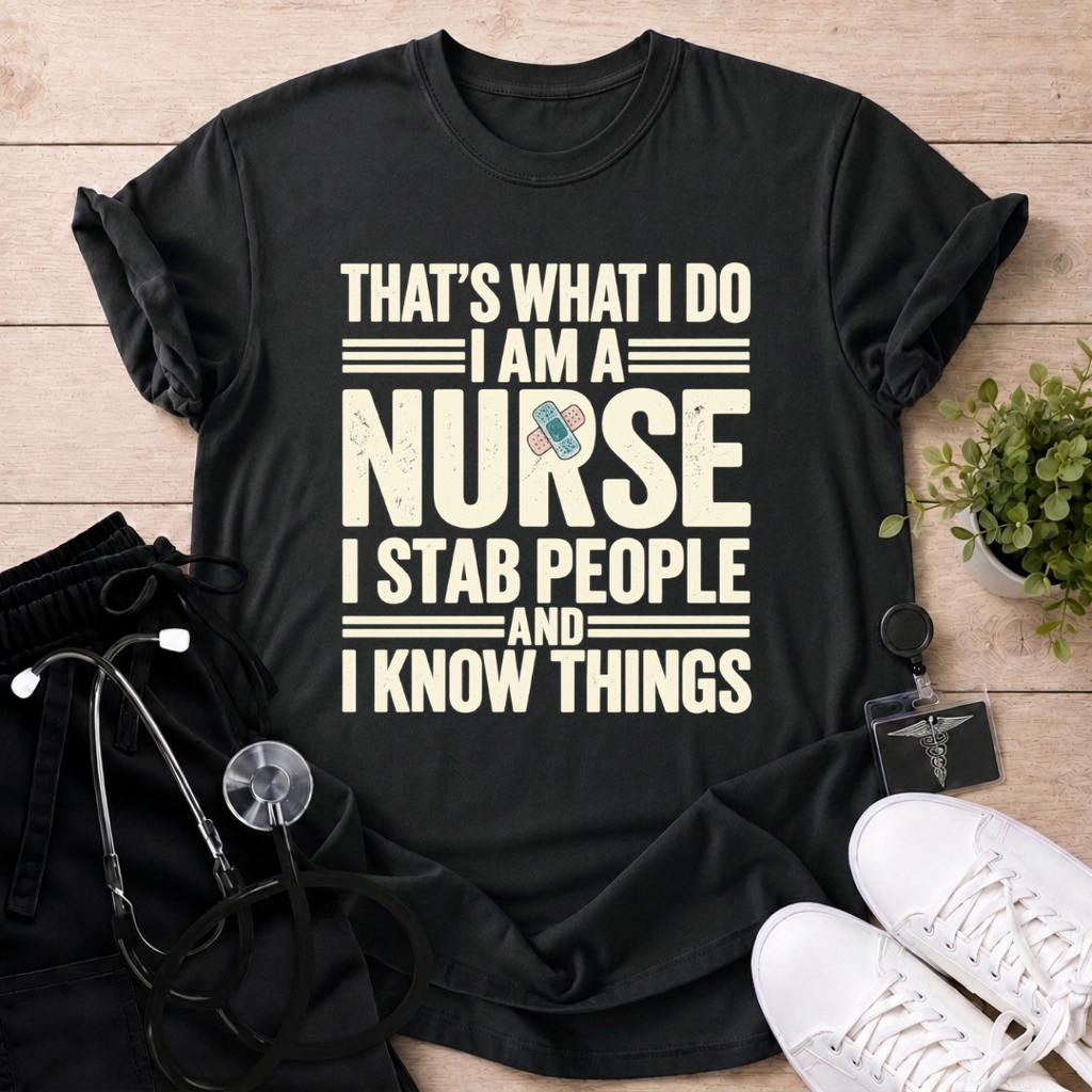 I Stab People T-Shirt