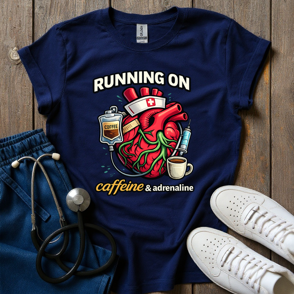 Caffeine And Adrenaline T-Shirt