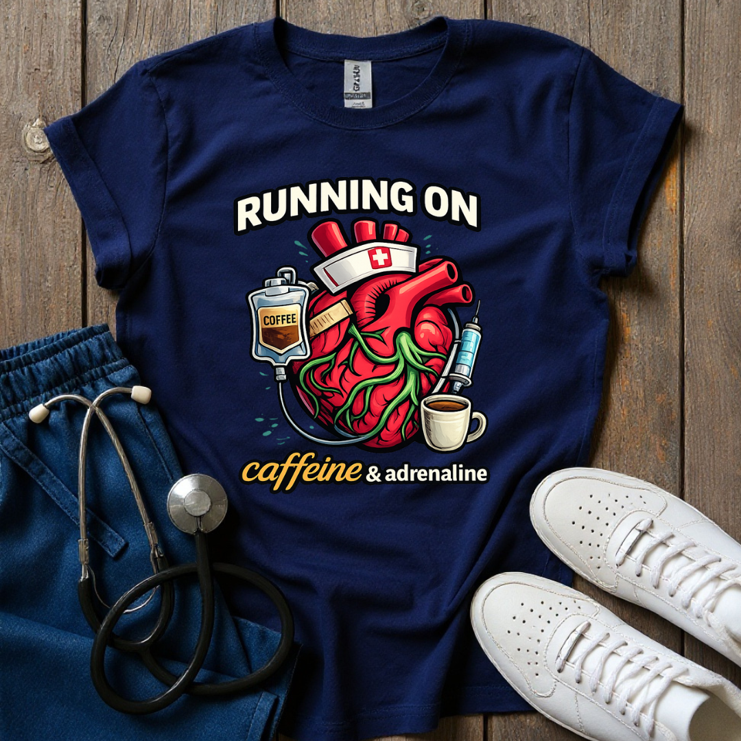 Caffeine And Adrenaline T-Shirt