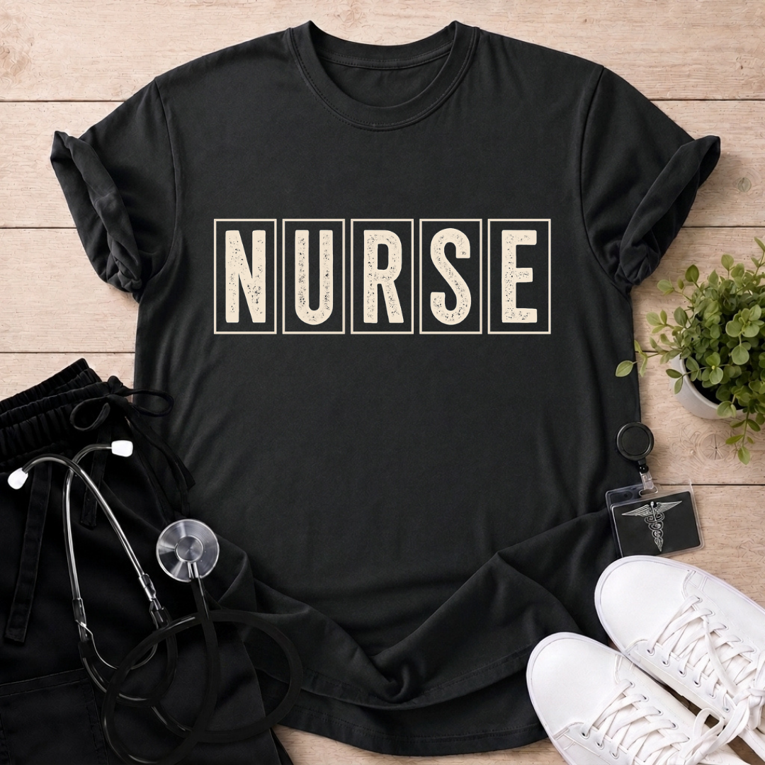 NURSE Grid T-Shirt