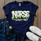 Drip Graffiti Nurse T-Shirt