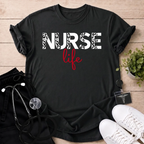 Nurse Life Print T-Shirt
