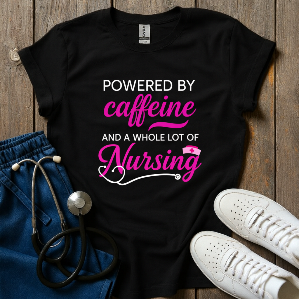 Powered By Caffeine T-Shirt