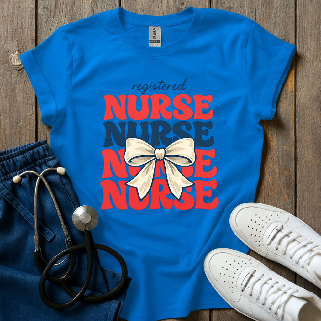 Bowtiful Registered Nurse T-Shirt