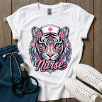 Boho Tiger Nurse T-Shirt