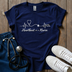 Heartbeat Of A Nurse T-Shirt