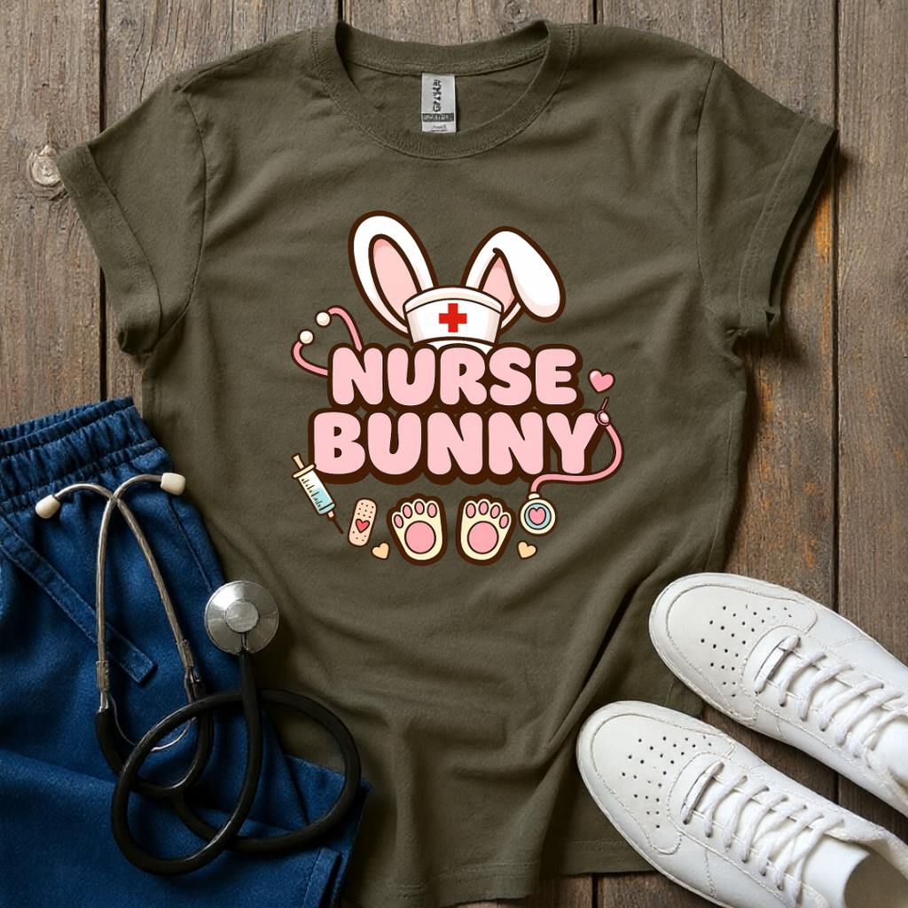 Nurse Bunny  T-Shirt